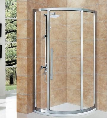 China Isolated Cabin Shower Room Accessories with Round Tray Shape and Sliding Open Style for sale