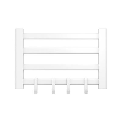 China Three-layer Modern Design Steel Bathroom Heated Towel Warmer Rail Electric 1000 400 for sale