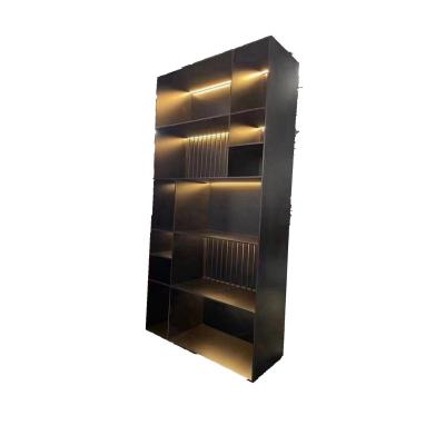 China Model Wooden Wine Rack Cabinet for Home Hotel in Customized Red and Black/Gold Color for sale