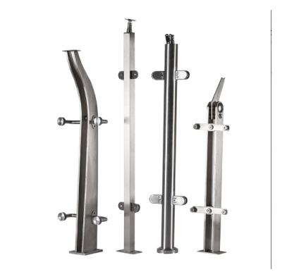 China Outdoor Stair Stainless Steel Railing Brackets for Bridge Railings and Handrails for sale