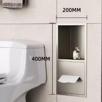 China Waterproof Stainless Steel Shower Niche for Home Decor and Bathroom Storage Solutions for sale