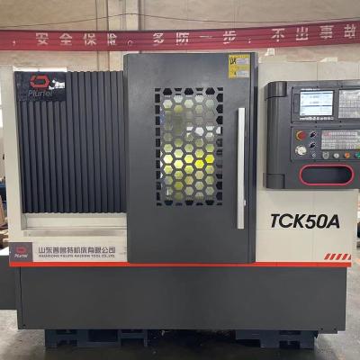 China TCK50A Hotels Automatic CNC Lathe Slope Bed CNC Lathe for sale