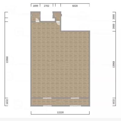 China Modern Custom Supermarket and Store Design Interior Design Layout Floor Plan D for sale