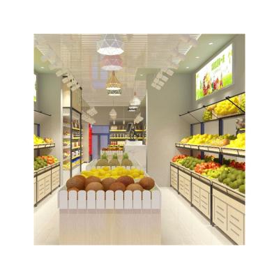 China Large Supermarket Custom Interior Decoration Customized for sale