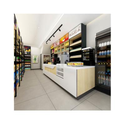 China Large Supermarket Custom Interior Decoration Customized for sale