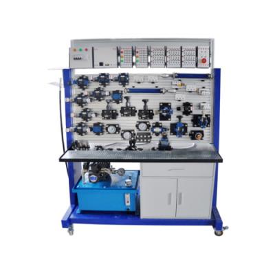 China Elektrischer hydraulischer Trainer Kit Teaching Equipment Workbench 24V 3A PLC zu verkaufen