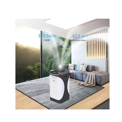 China Auto Button Home UV Room Air Purifier With Hepa Filter for sale