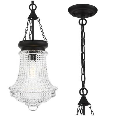 China Iron Kitchen Island Lighting Farmhouse Light Fixture for Bedroom, Dining Room, Entryway, Sink, Dinette Glass Pendant Light for sale