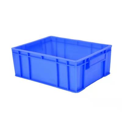 China Wholesale Food Grade - Stackable - Easy To Clean Plastic Storage Transport Container Turnover Box Crates From China for sale