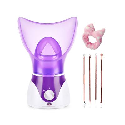 China Moisturizer Face Sauna Steaming Skin Care Deep To Clean SPA Nose Mist Aromatherapy Ozone Facial Massage Deep Clean Steamer for sale