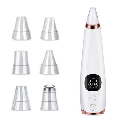 China USB Rechargeable Black Head Vacuum Pore Suction Acne Remover Blackhead Remover Pore Vacuum Extractor for sale