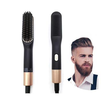 China Electric Ionic Electric Hot Comb Styler Hair Technology Portable Heating Tool For Men's Beard Enthusiast Straightener for sale