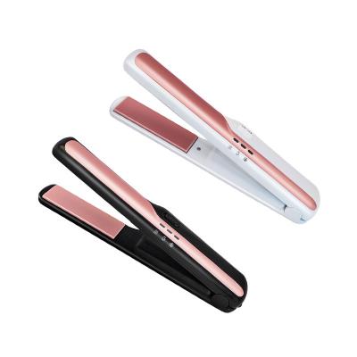 China Safety Hair Straightener Curler Travel 2in1 Cordless Flat Iron USB Charging Cordless Hair Straightener for sale