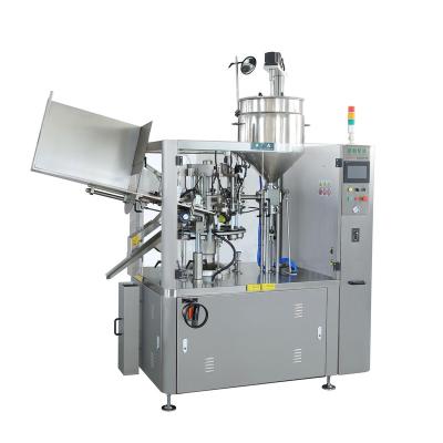 China Full Automatic Plastic Food And Aluminum Tube Filling And Sealing Machine for sale