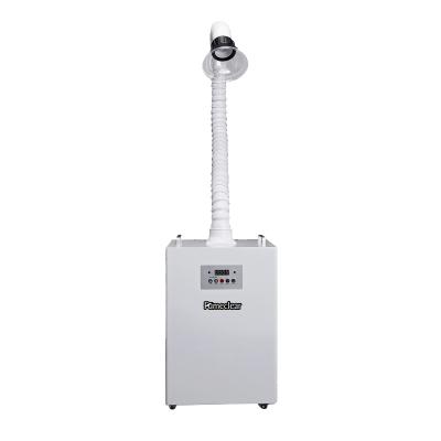 China 0.3Î ¼ m99.97% CE certificate hot sale white metal low noise long service life for hospital and laboratory dental dust collector for sale