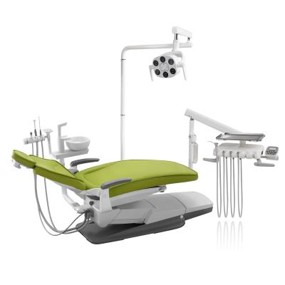 China New Top Quality American Style CE Approved Good As German Down Mounted Dentist Chair Te koop