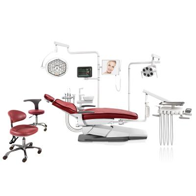 China New Top Quality American Kind CE Approved Good As German Down Mounted Dental Chair for sale