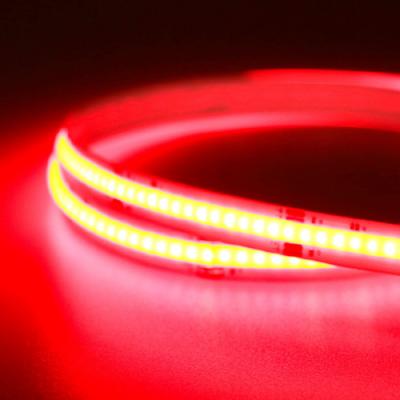 China RGB COB LED Strip Light IP20 One Bin DC24V DC12V 15W Per Meter for sale