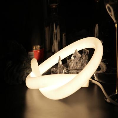 China 3D Bending Flex Neon 24V LED Strip Light Tunable White Light IP65 Double White for sale