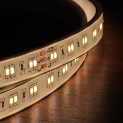 China Tunable White IP68 SMD2835 LED Strip Light UL Approved CRI 90 for sale