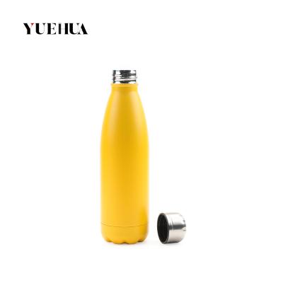 China Single Wall Business Promo Stainless Steel Cola Bottle for sale