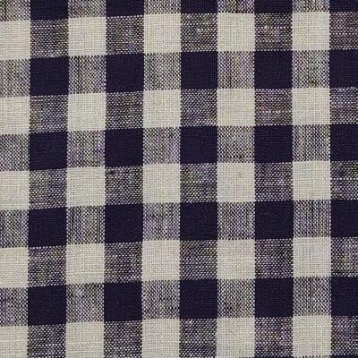 China Breathable Yarn Dyed Sheer Linen Single Large Square Gingham For Garments And Home Textile Fashion Factory Direct 137 Gsm Customizable for sale