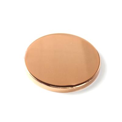 China Wholesale Non Refillable Rose Gold Metal Lids 73mm 75mm 78mm 82mm 84mm 89mm 92mm 98mm Gold Flat Silver 103mm Candle Lids For Candle Jars for sale