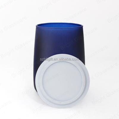 China Non spill factory direct sales of high quality custom logo 80mm zinc alloy lid for candle glass jar for sale