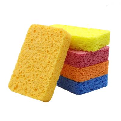 China Reusable Kitchen Sponge Washing Care Products Cellulose Sponge Cellulose Scrub Sponge for sale