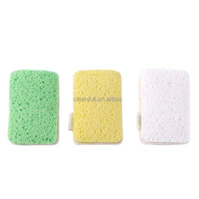 China Wholesale Loofah Sponge Kitchen Foam Natural Cellulose Cleaning Kitchen Cleaning Scrubber Eco-Friendly Cellulose Sponge for sale