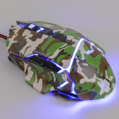 China 3D heat transfer printing gaming mouse for sale