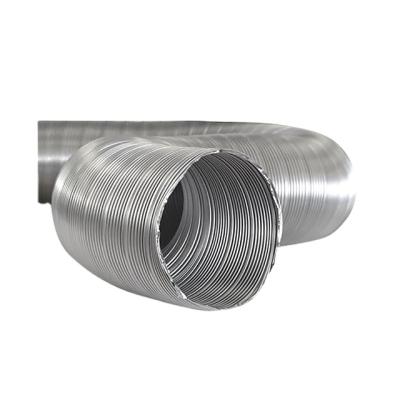 China Modern stainless steel spiral round duct manufacturer with flexible dimensions for ducting for sale