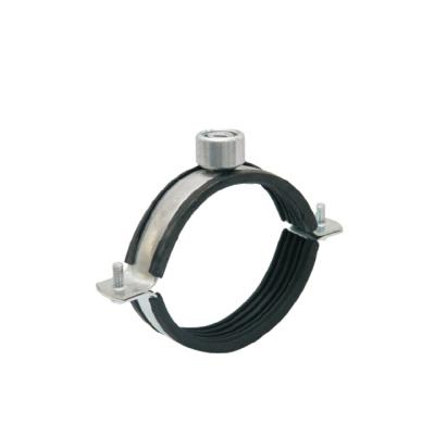 China Stainless Steel Industrial Supplier Single Ring Pipe Flange Types With Ventilation Rubber Pipe Flange With Nut-npa for sale