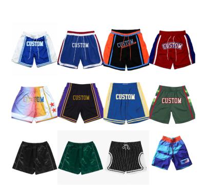 China Polyester Antibacterial Custom Logo Men's Basketball Gym Fit Double Grown All Over Printing Mesh Abbreviations Mens for sale