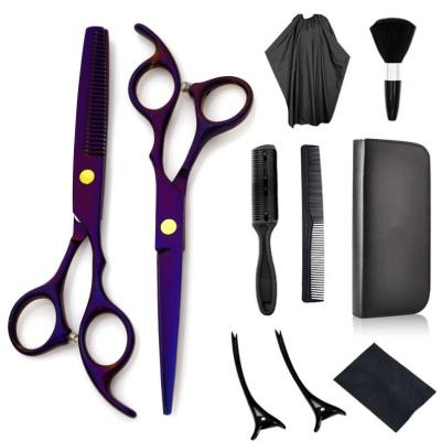 China Professional Hairdressing Scissors Thinning Performance Barber Scissors 6.0 Inch Hair Cutting Kit for sale