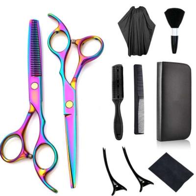 China Professional Hairdressing Scissors Thinning Performance Barber Scissors 6.0 Inch Hair Cutting Kit for sale