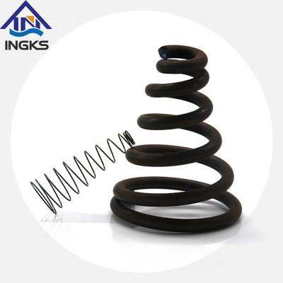 China Coil 65Mn Barrel Compression Spring Coil Compression Tower Coil Spring For Electric Battery for sale