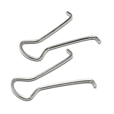 China INGKS Connection And Fixing OEM Customized A2 A4 Slot Spring Cotter Pin With Speical Bending Ends for sale