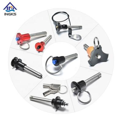 China Customization 304 316 T L Ring Type Quick Release Ball Knob Stainless Steel Factory Supply Stainless Steel Locking Peg for sale