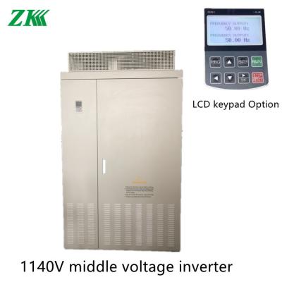 China 0-400Hz Medium Voltage Inverter 660V 1100V 3300V for IM PMSM Motor for sale