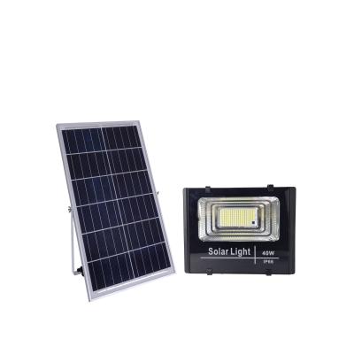 China High Brightness SMD2835 Solar LED Flood Light 40W Energy Saving Aluminum Body for sale