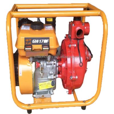 China Portable Irrigation And Agriculture 2-4 Inch Gasoline Water Pump With Motorized Gasoline Price for sale