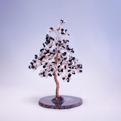 China High Quality Natural Base Crystal Tree For Christmas Mateiral Agate Decorations for sale