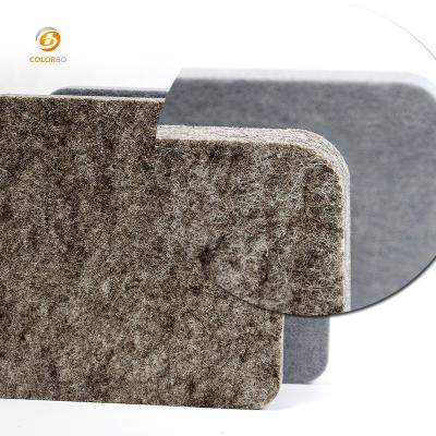 China Contemporary Polyester Fiber Desk Acoustic Screen For Office for sale