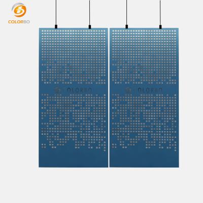 China Highly Efficient High Quality Sound Absorption Office Furniture Acoustic Hanging Screen Panel for sale