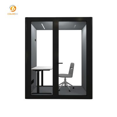 China Modern PET Soundproofing Call Pod Medium Sound Isolate In Space Co-working Phone Booth for sale