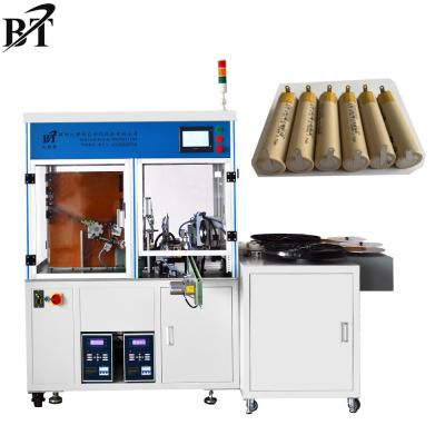 China 14430 Lithium Battery Making Machine Nickel Strip Cutting Lithium Spot Welder for sale