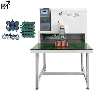 China Espessura 0.08mm-0.2mm da máquina de soldadura do ponto da bateria de íon de lítio 0.6KW à venda