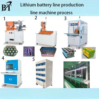 Cina macchina dell'Assemblea di Ion Battery Production Line Battery del litio 14450 21700 in vendita