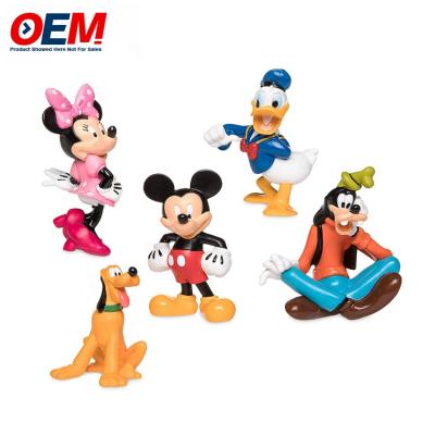 China Cartoon Toy Customize Small PVC Disny Toy OEM Cartoon Action Number Toys For Children for sale